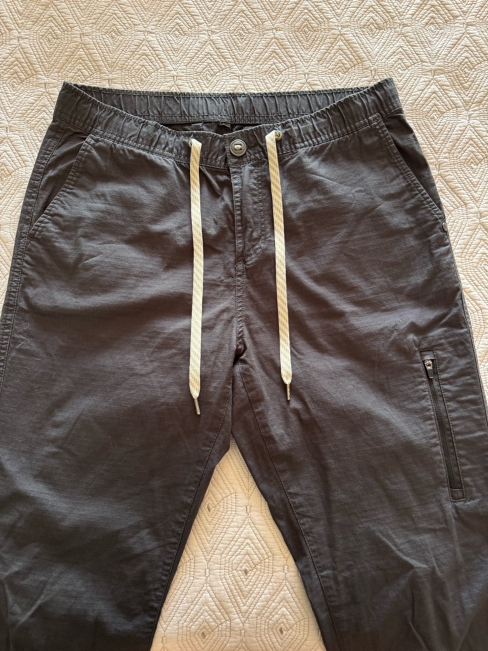 VUORI Women's Ripstop DuraTerra Pant Charcoal Gray  Size Medium - Picture 7 of 15